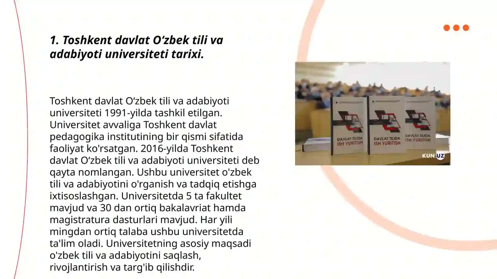 Toshkent davlat Oʻzbek tili va adabiyoti universiteti 3