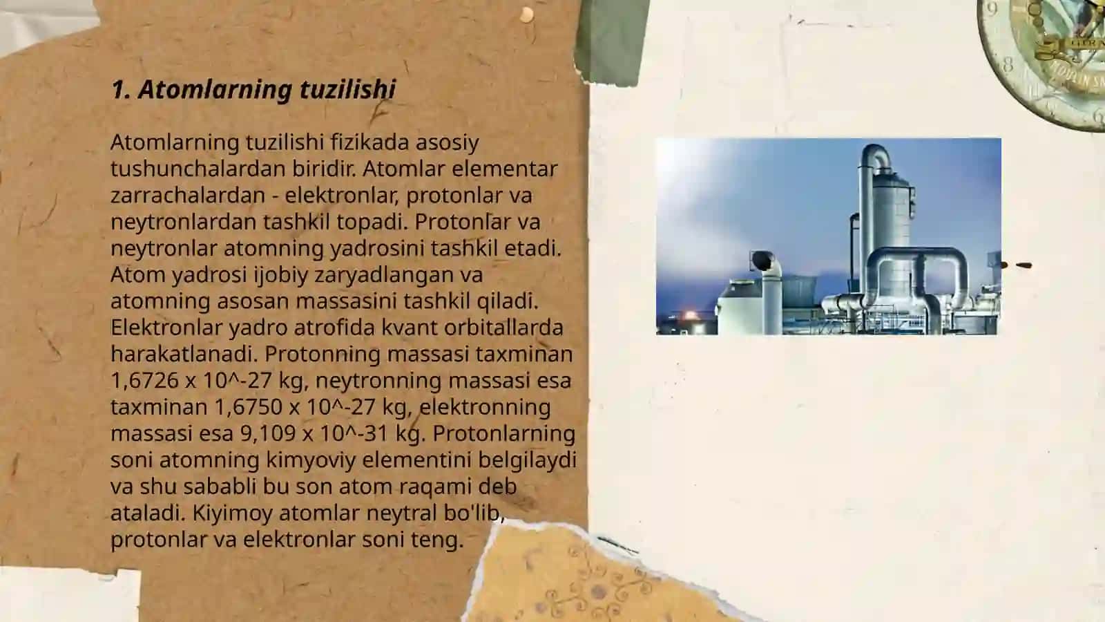 Yuklarning kimyoviy xususiyatlari 3
