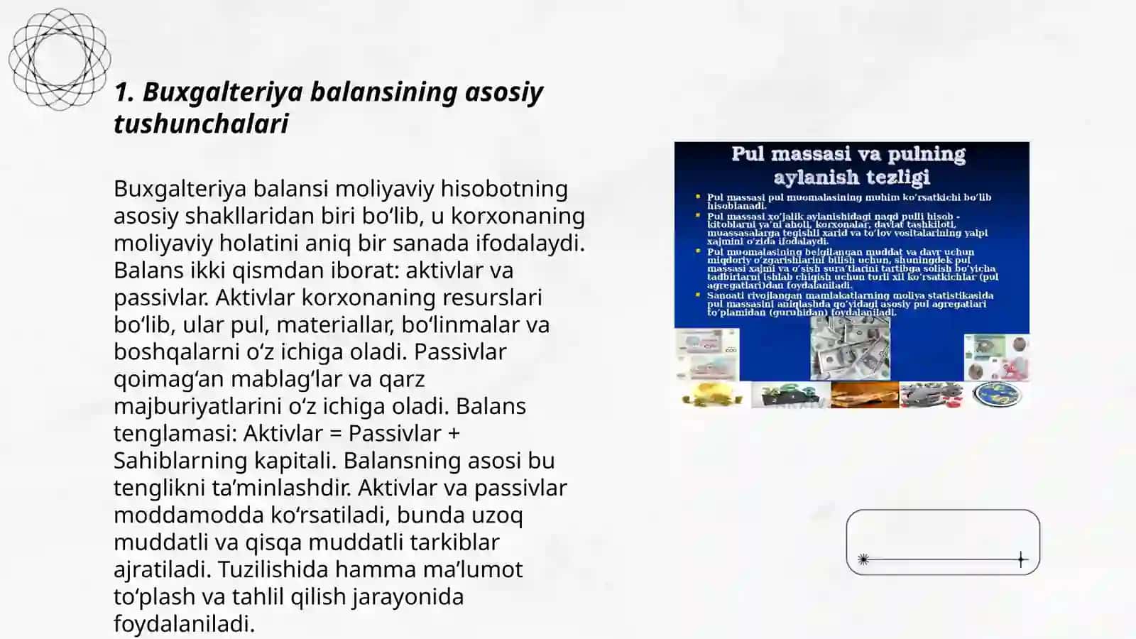 Buxgalteriya balansi haqida tushuncha uning tuzilishi mazmuni va ahamiyati 3