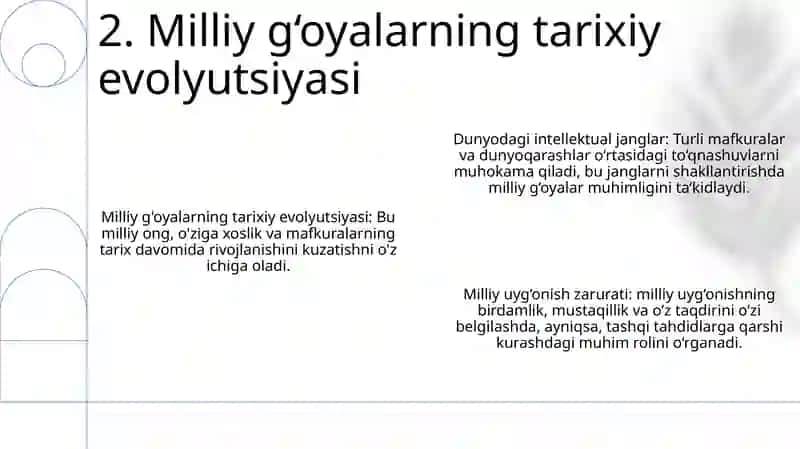 Dunyodagi Mafkuraviy Kurashlar Sharoitida Milliy G'Oyaning Zarurligi 3