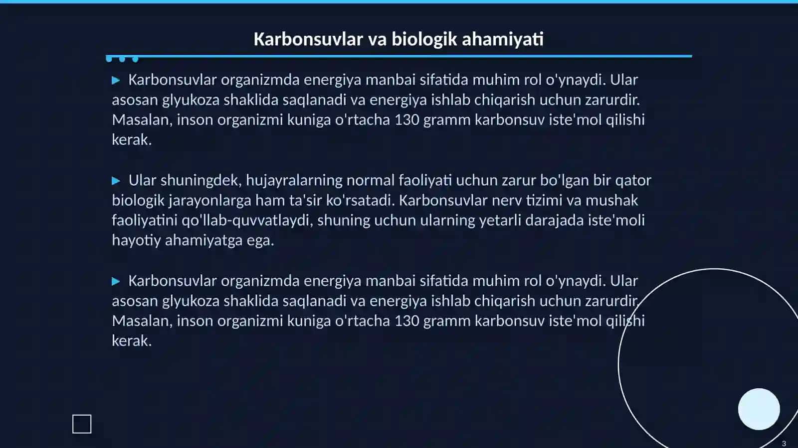 Karbonsuvlar endokrin boshqariluv mexanizmlarining buzilishi 3