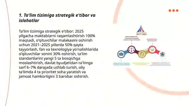 Ta'lim tizimiga strategik e'tibor 3