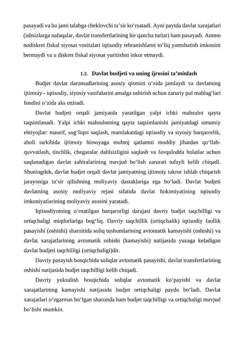 IQTISODIY BARQARORLASHTIRISHNING FISKAL CHORALARI 3