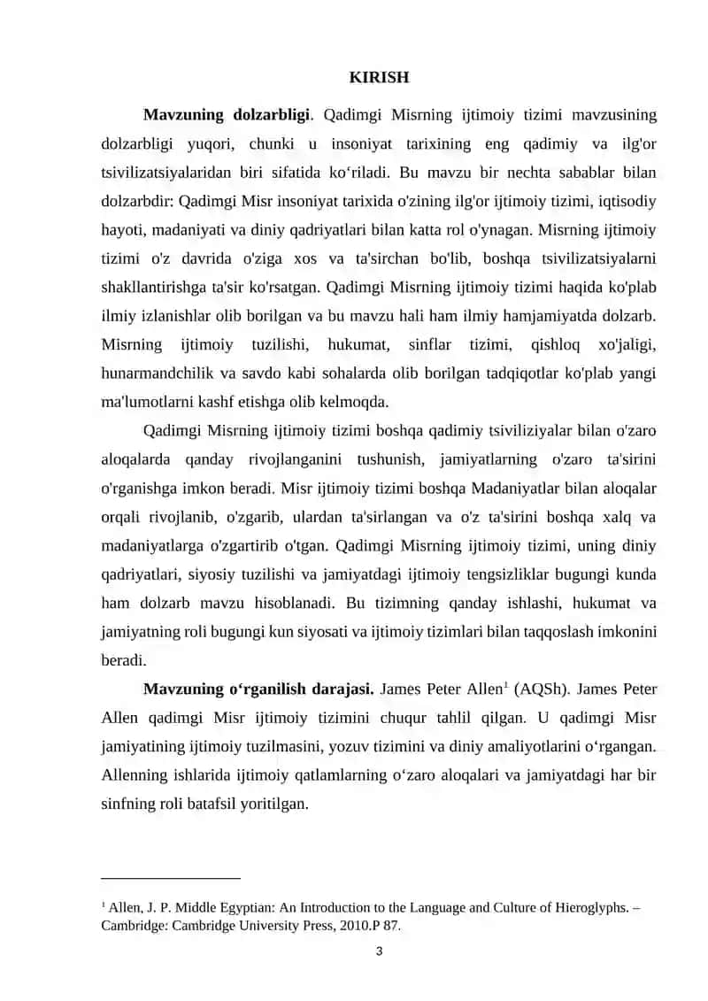 Qadimgi Misrning ijtimoiy tizimi 3