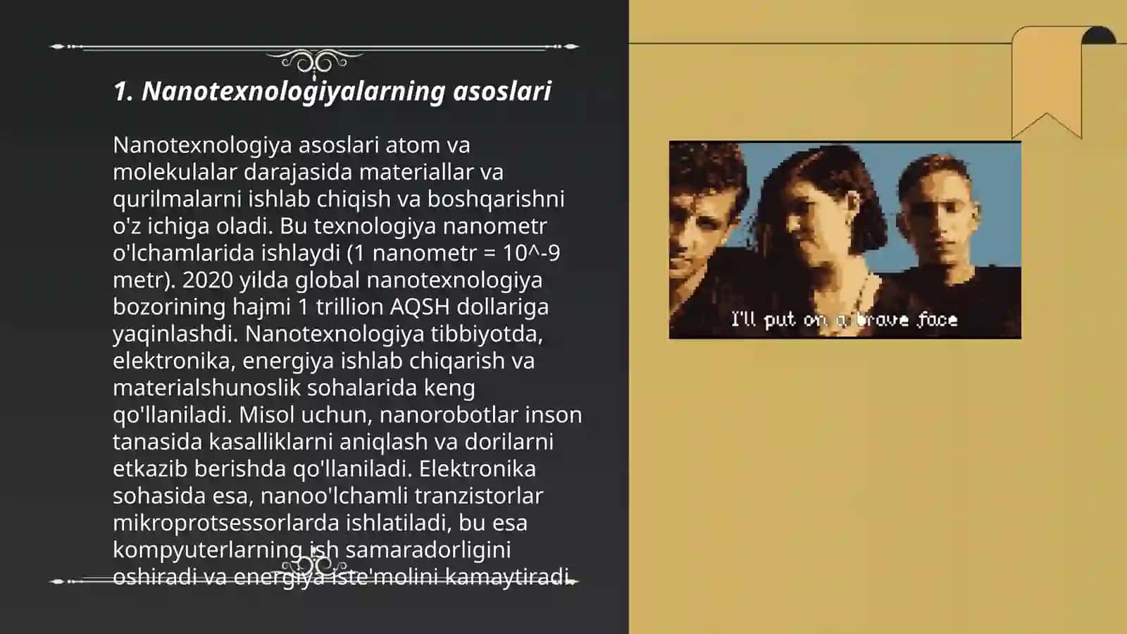 Nanotexnologiyalar va ularning zamonaviy ishlab chigarishdagi ahamiyati 3