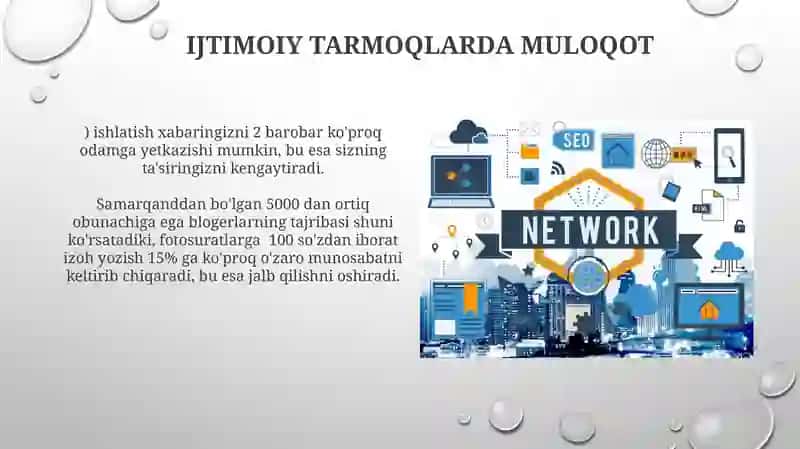 Tarmoq Odobi va Eduytonning O'zaro Aloqasi 3