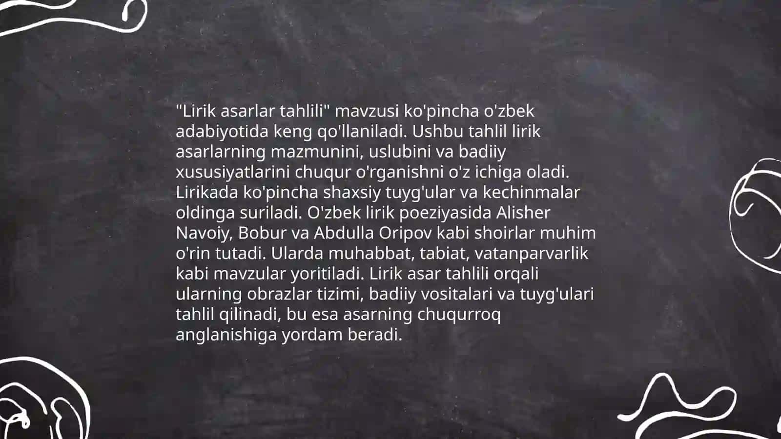 Lirik va liro-epik turdagi asarlar tahlili 3