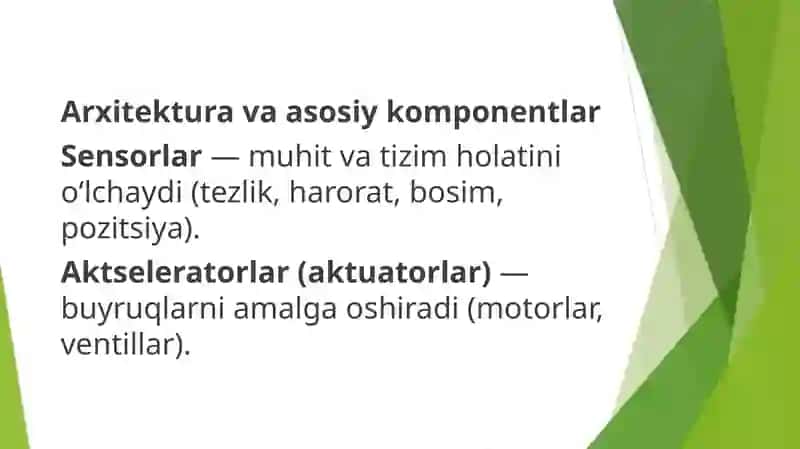 Moslanuvchan avtomatlashtirilgan tizimlar 3