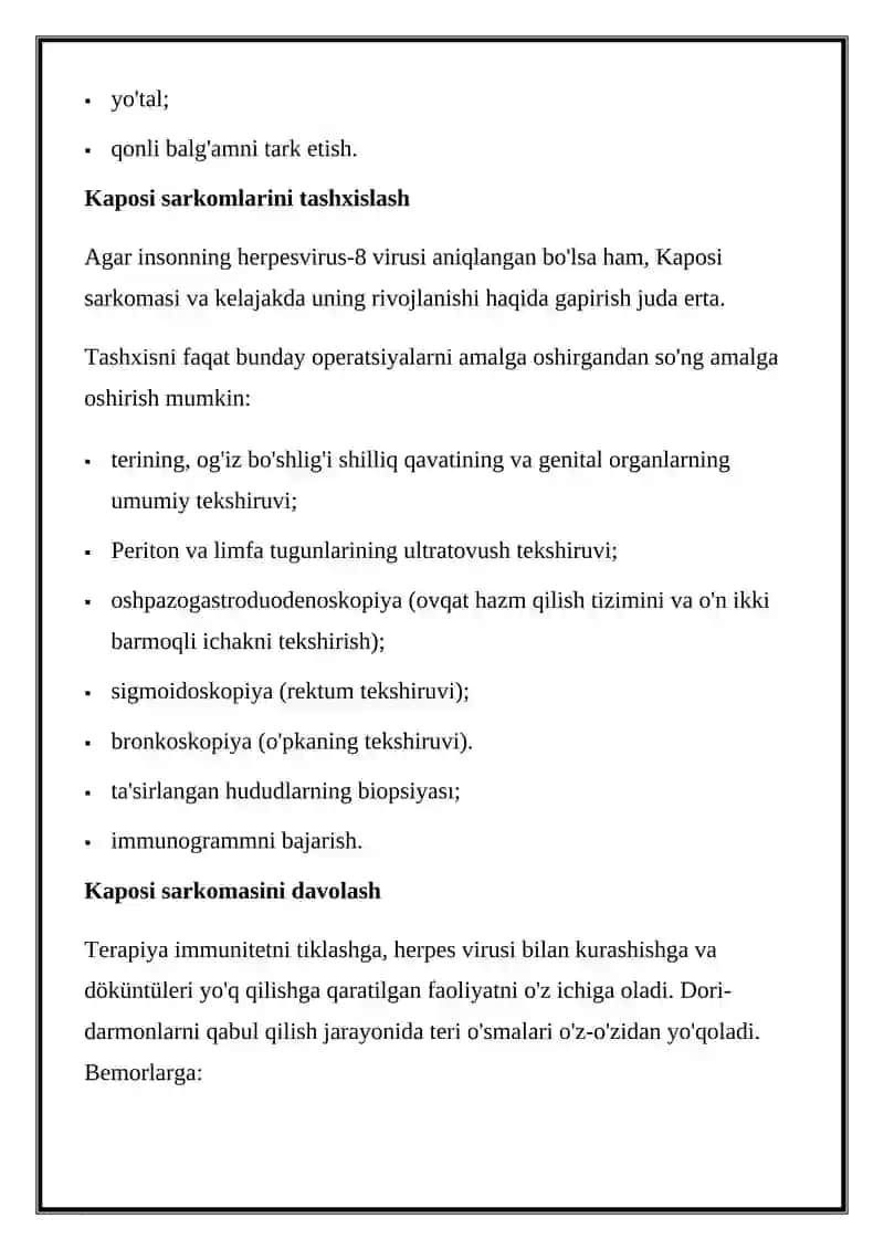 Kaposi sarkomasi 3