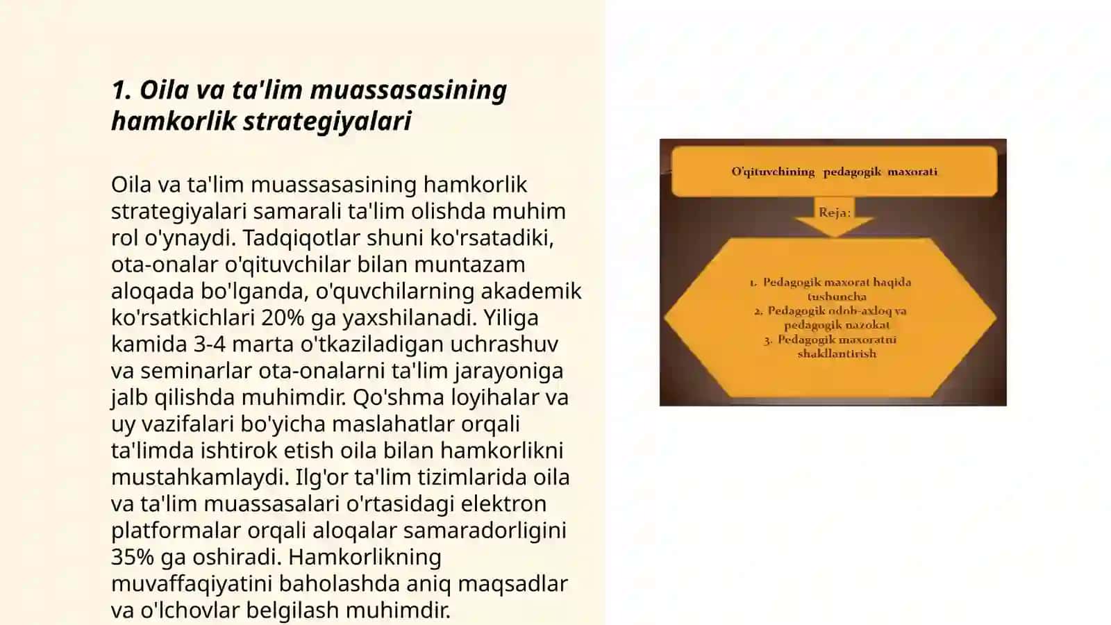 Oila va ta'lim muassasasining hamkorlik strategiyalari 3