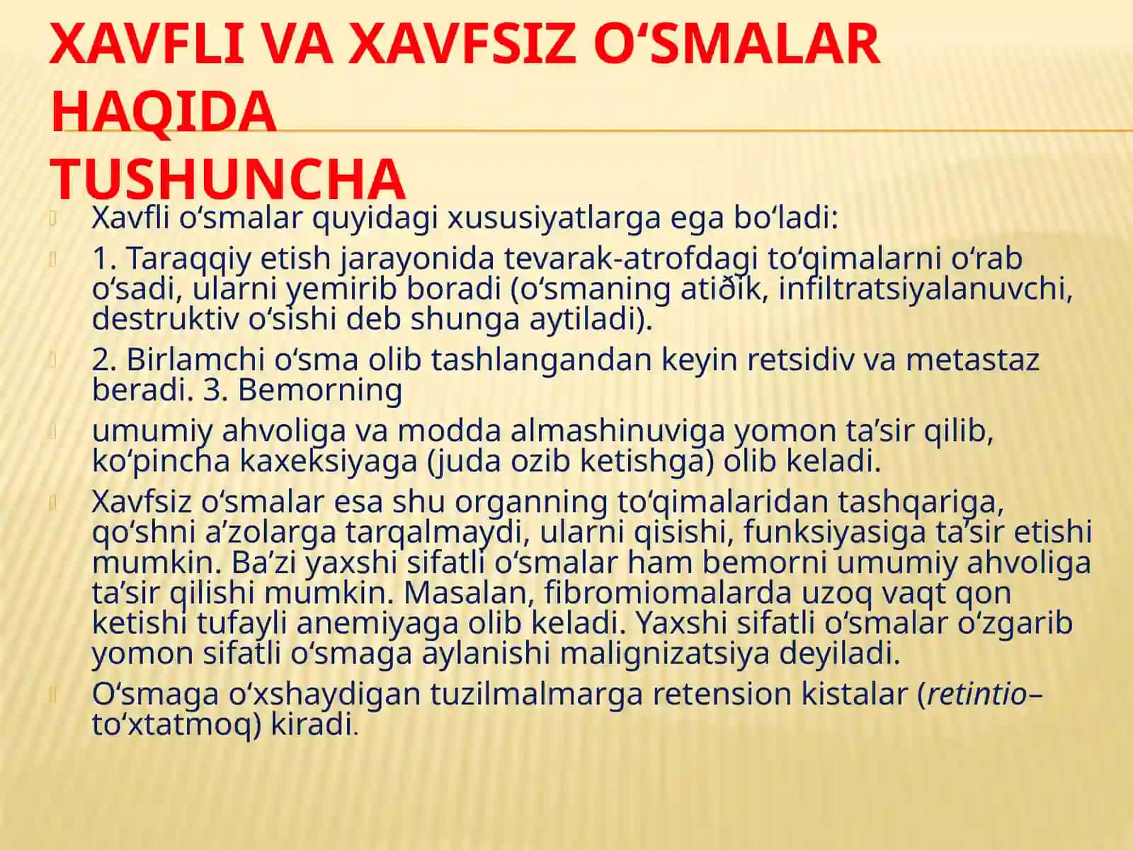 AYOLLAR JINSIY A’ZOLARINING O‘SMA KASALLIKLARI 3