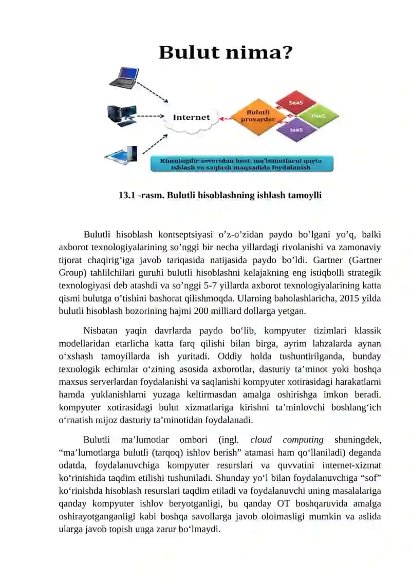13-mavzu. Bulutli va blokcheyn texnologiyalari bilan ishlash 3