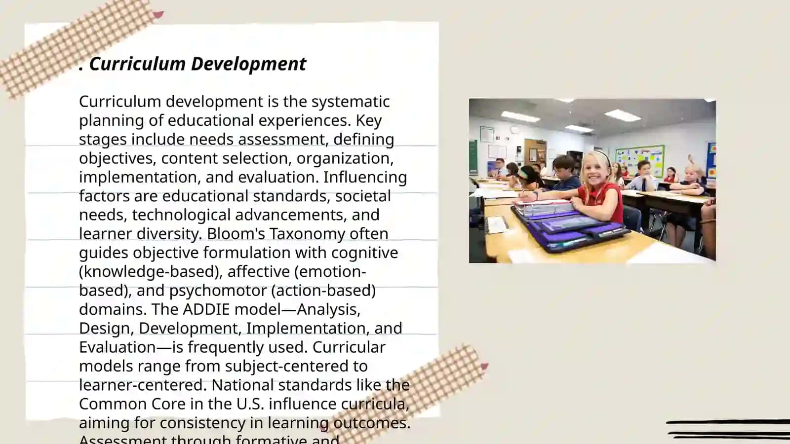 Curriculum Development 3