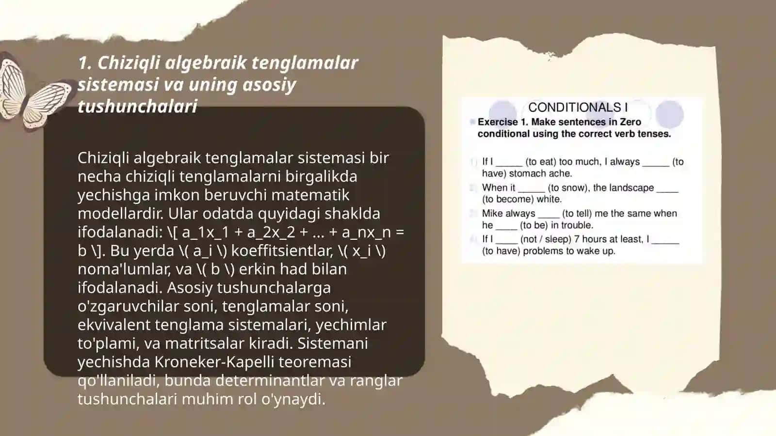Chiziqli algebraik tenglamalar sistemasi va uning asosiy tushunchalari 3