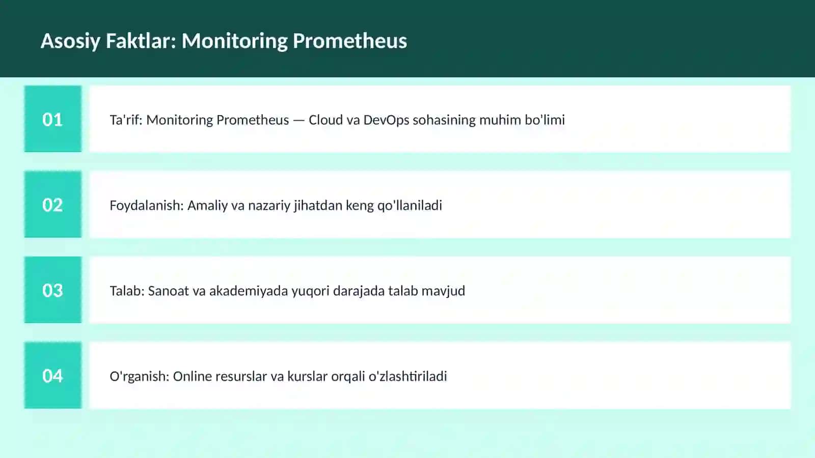 Monitoring Prometheus 3