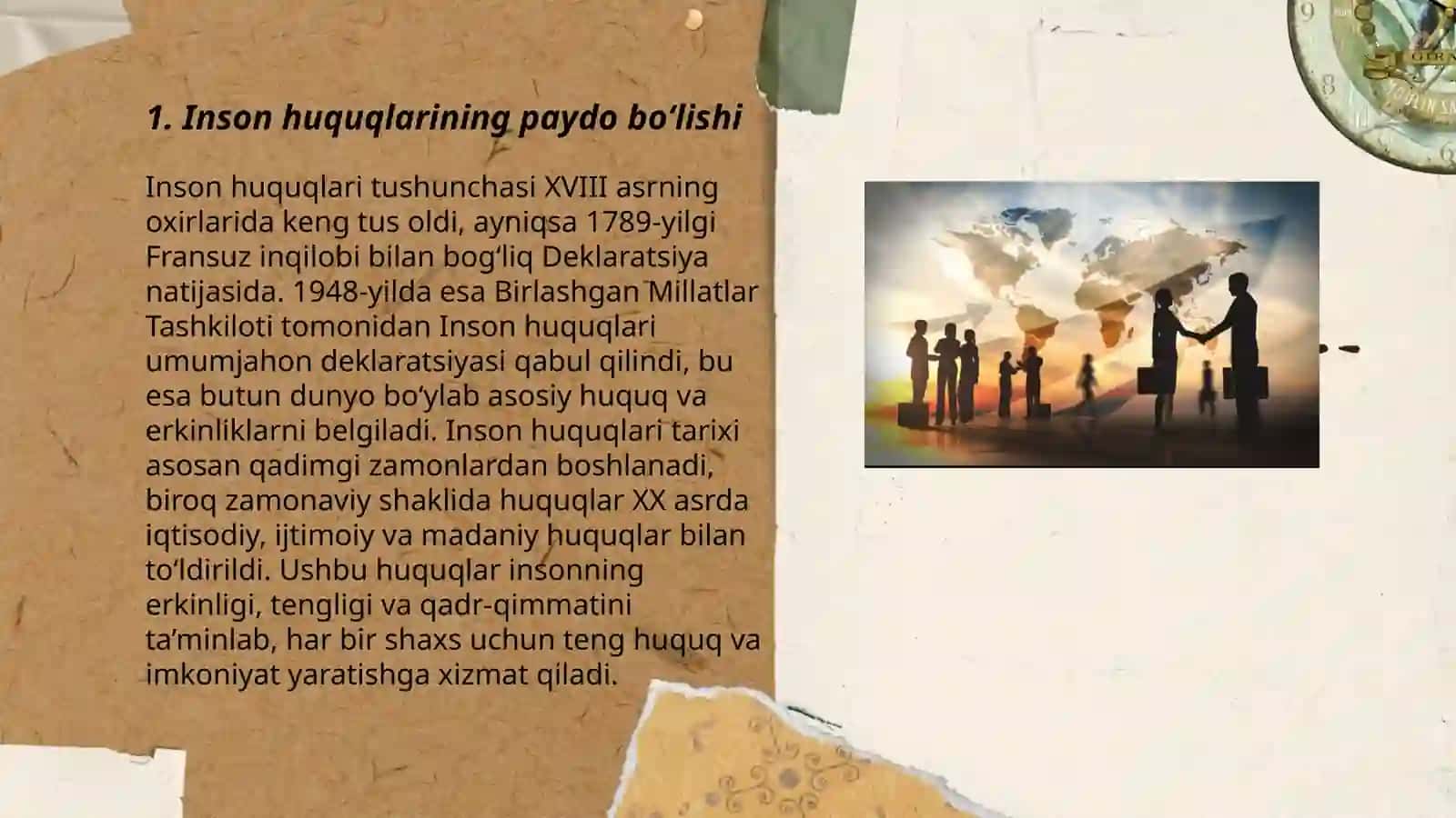 Inson huquqlarining tarixiy rivojlanishi 3