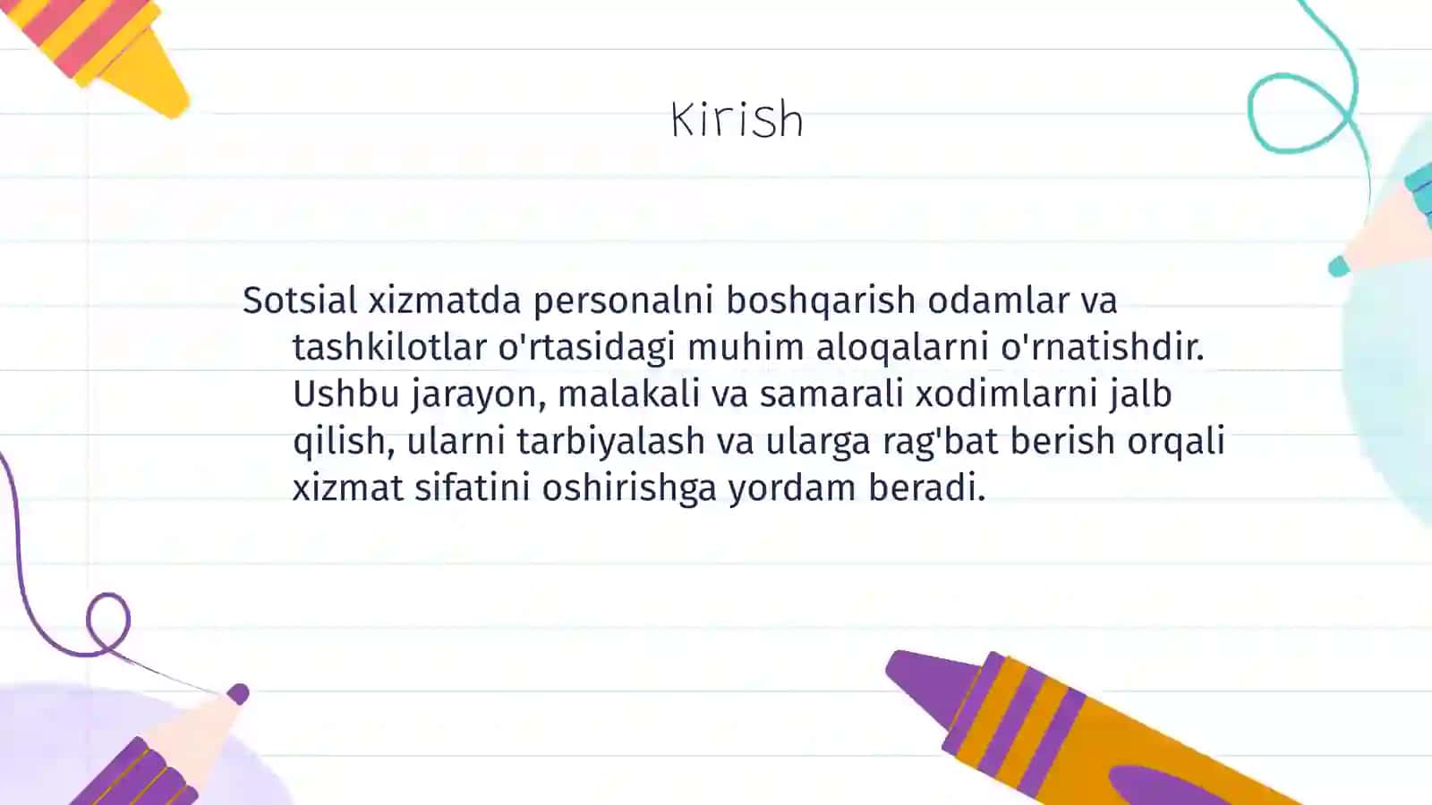 Sotsial xizmatda personalni boshqarish 3