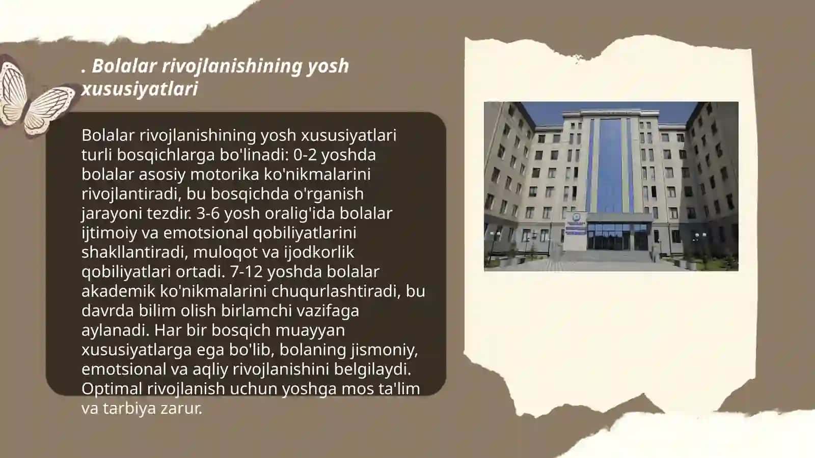 Rivojlanishning yoshga va individual xususiyatlariga oid tadqiqotlar tahlili 3