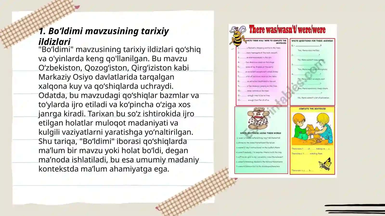 Boʻldimi mavzusining tarixiy ildizlari 3