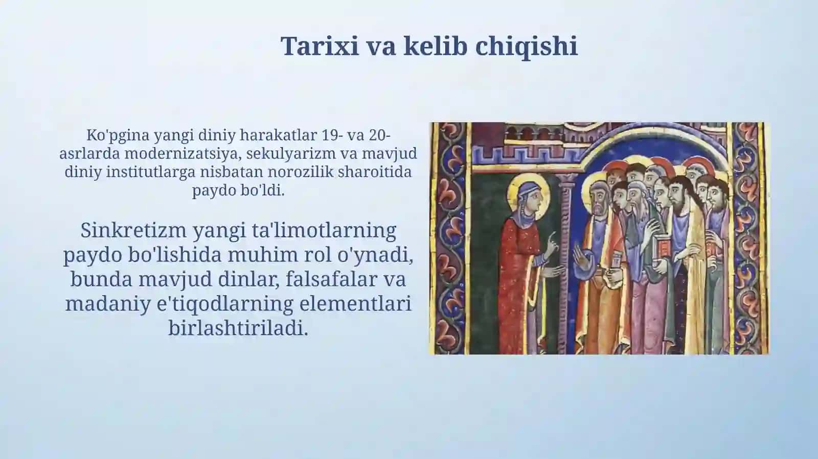 Yangi diniy taʼlimotlar va sektalar 3
