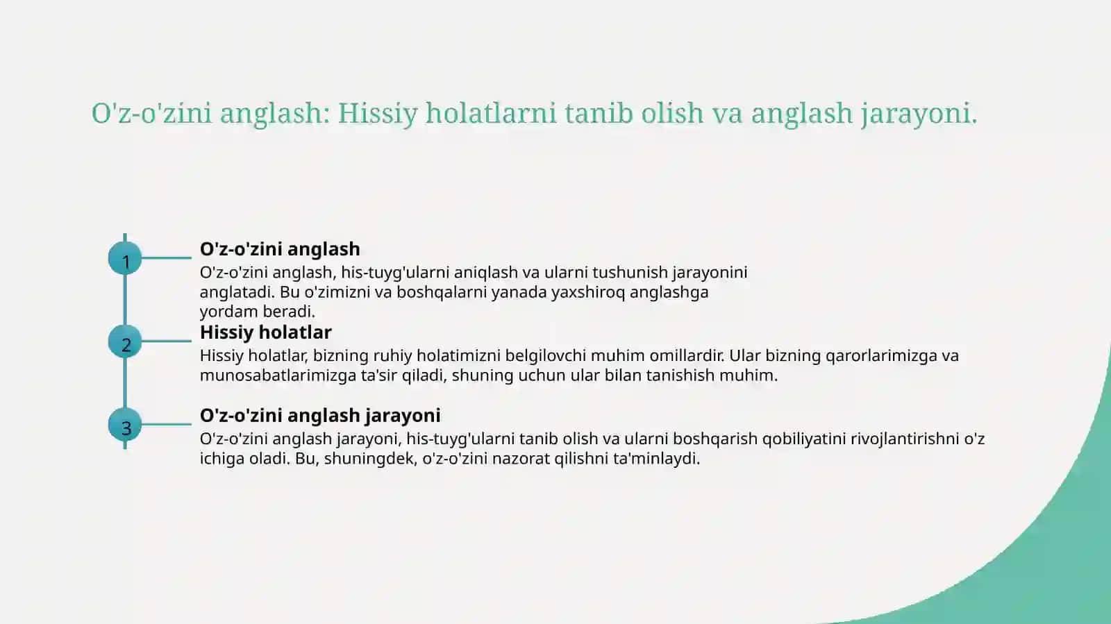 Hissiy intelekt (EQ) 3