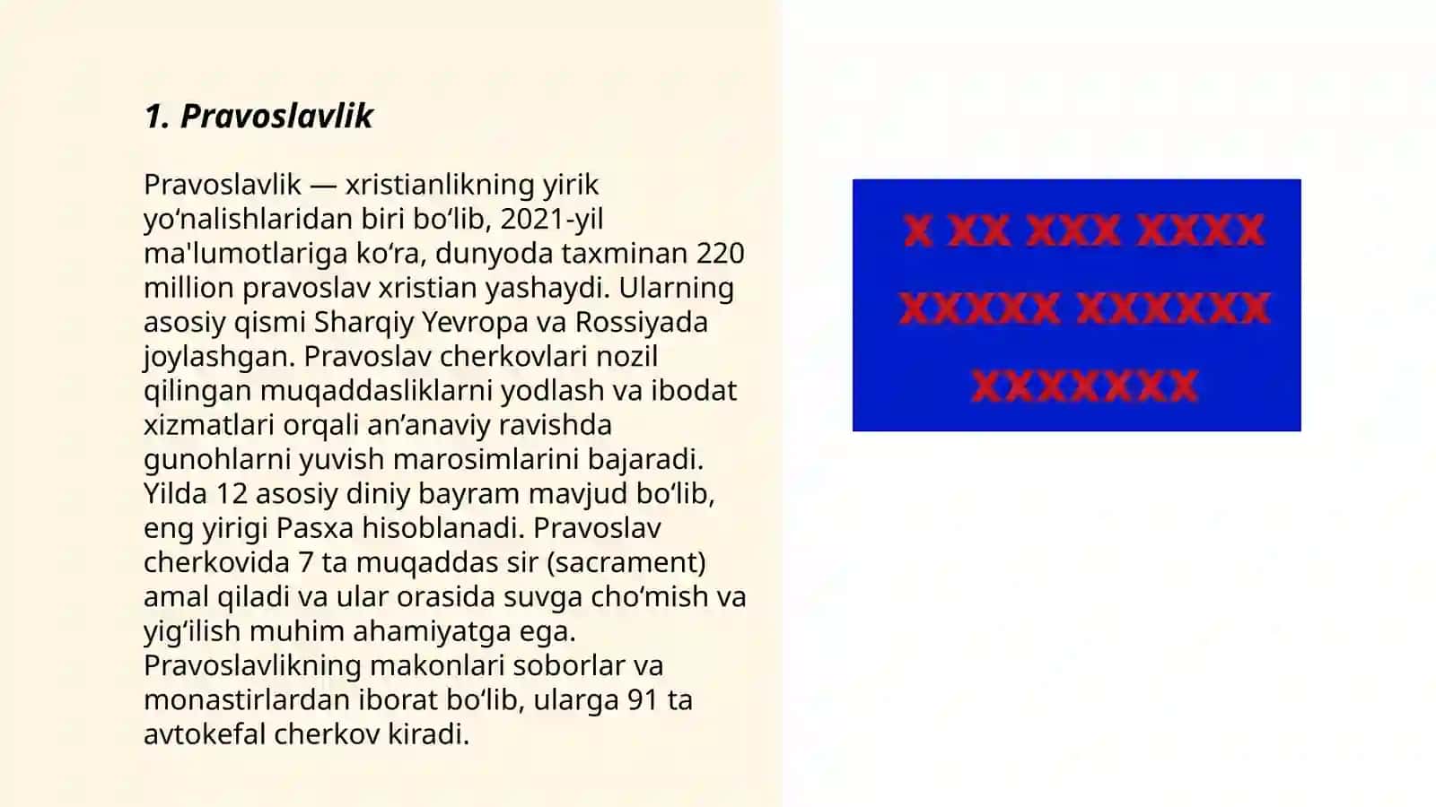 Xristianlikning asosiy oqimlari 3