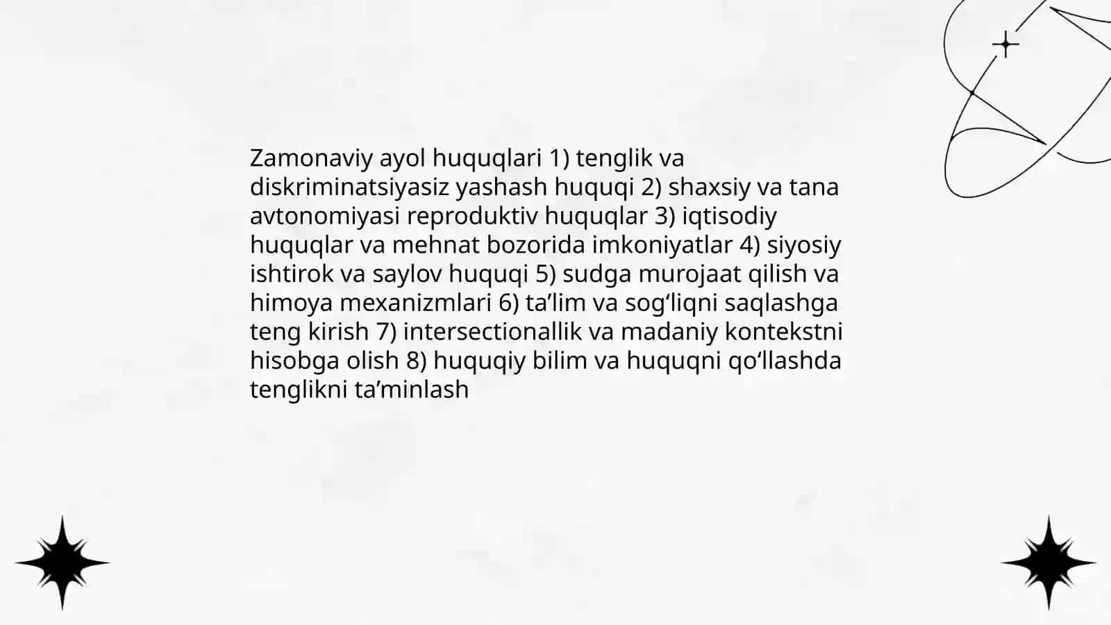 Zamonaviy ayolning qalb va qonun yoʻli 3