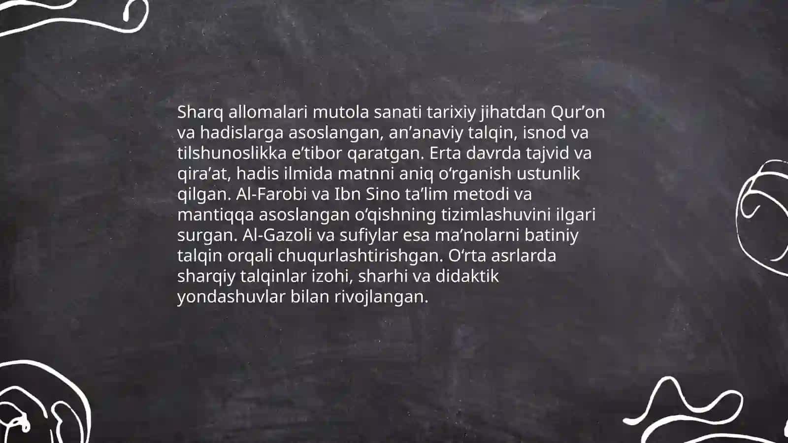 Sharq va gʻarb allomalarning mutola sanati haqida fikrlari 3