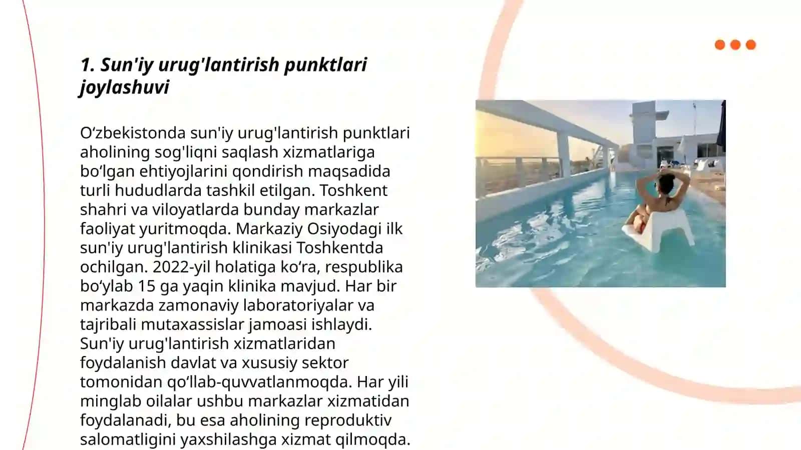 Sun'iy urug'lantirish punkitlari ishini tashkillashtirish va jixozlash 3