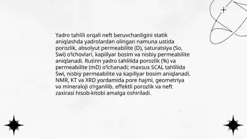 Neft beruvchanlikni statik tekshiruv asosida aniqlash 3