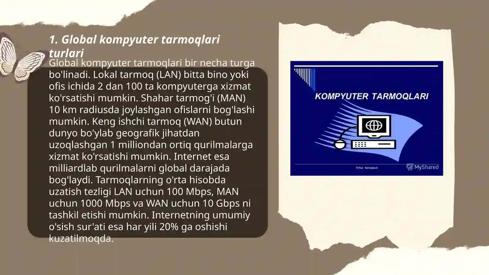 Global kompyuter tarmoqlarida ishlash va uning imkoniyatlari 3
