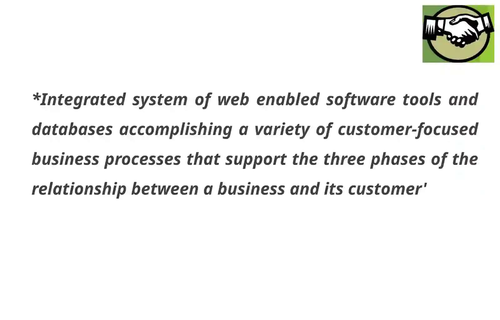CUSTOMER RELATIONSHIP MANAGEMENT (CRM) 3