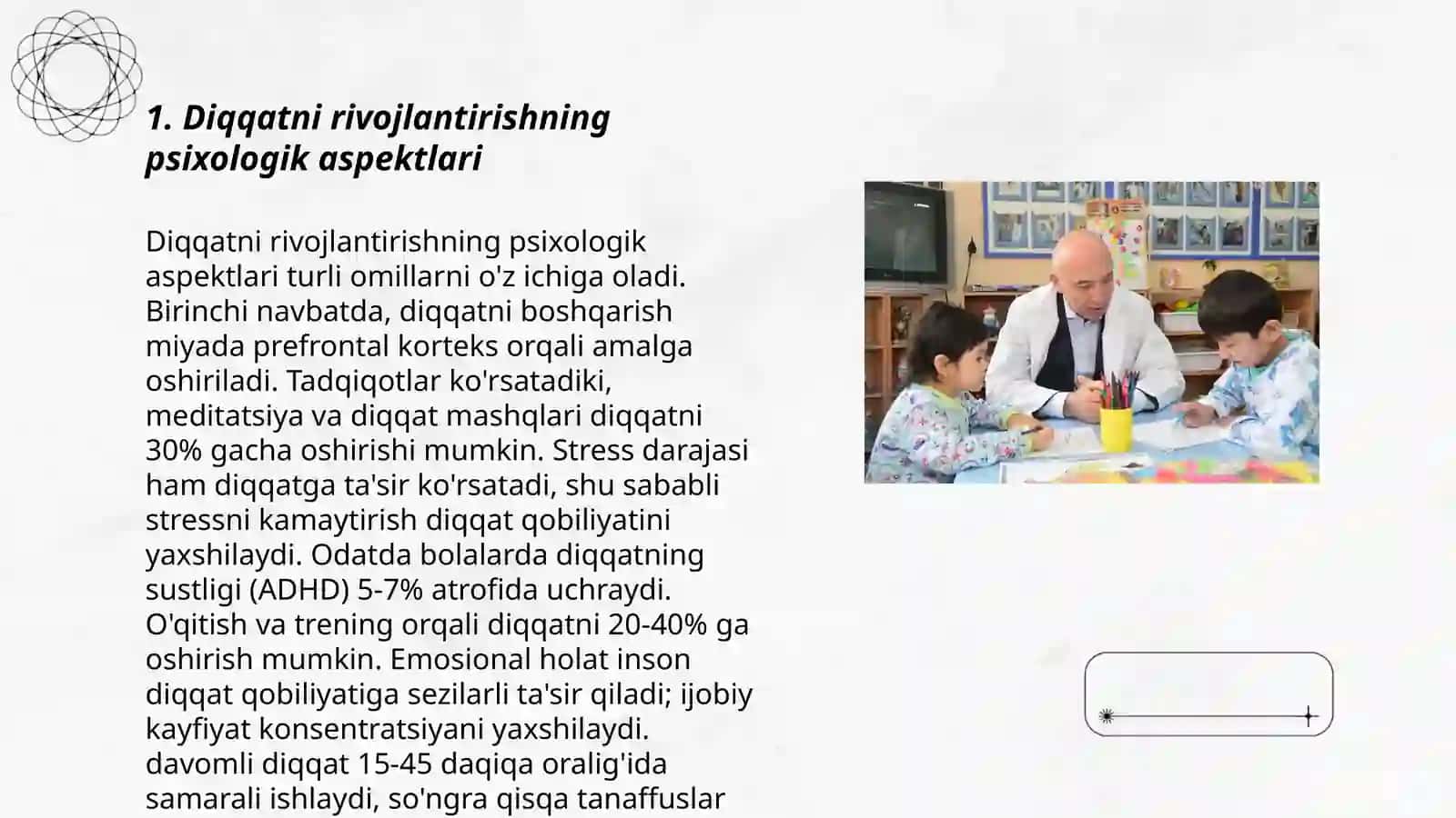 Diqqatni rivojlantirishning psixologik aspektlari 3