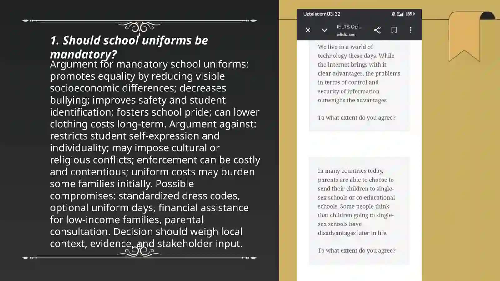 Opinion essays 3