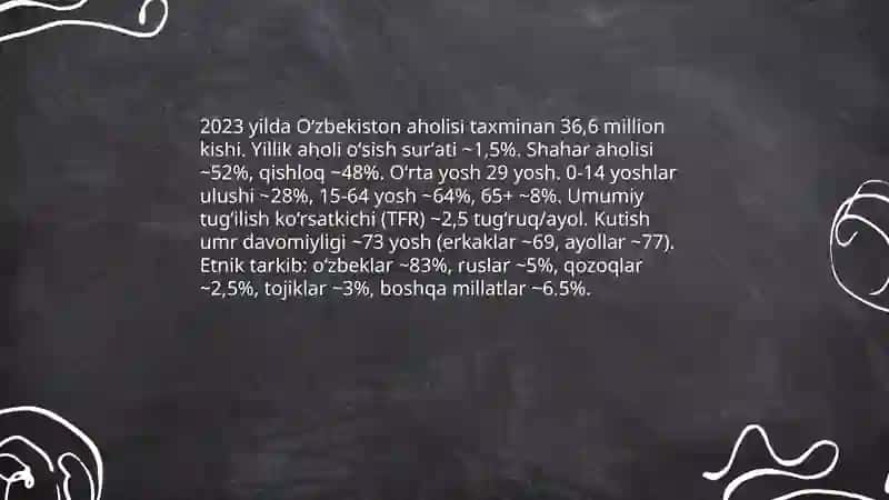 Oʻzbekiston Respublikasidagi ijtimoiy oʻzgarishlar 3
