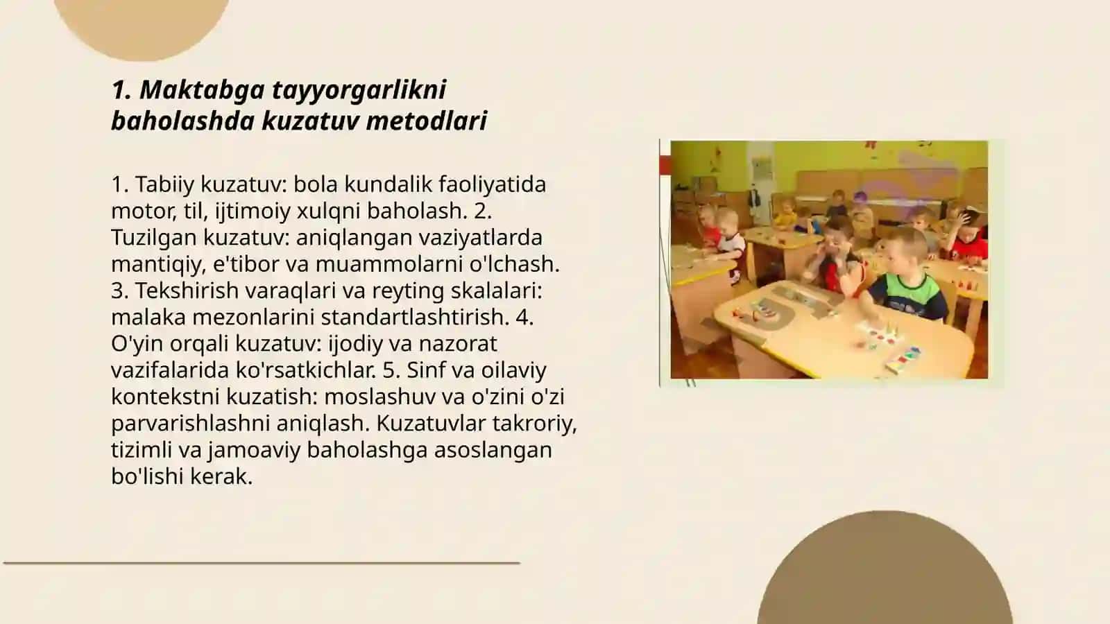 Bolalarni maktabga tayyorgarligini psixologik-pedagogik diagnostika metodlari 3