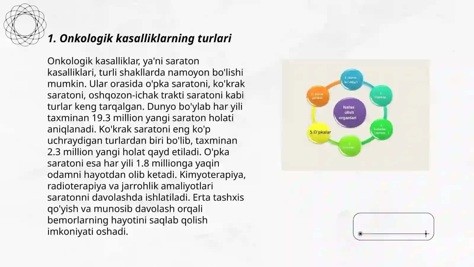 Onkologik kasalliklar haqida tushuncha 3