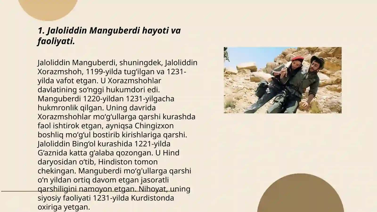 Jaloliddin Manguberdi - Vatan himoyachisi 3