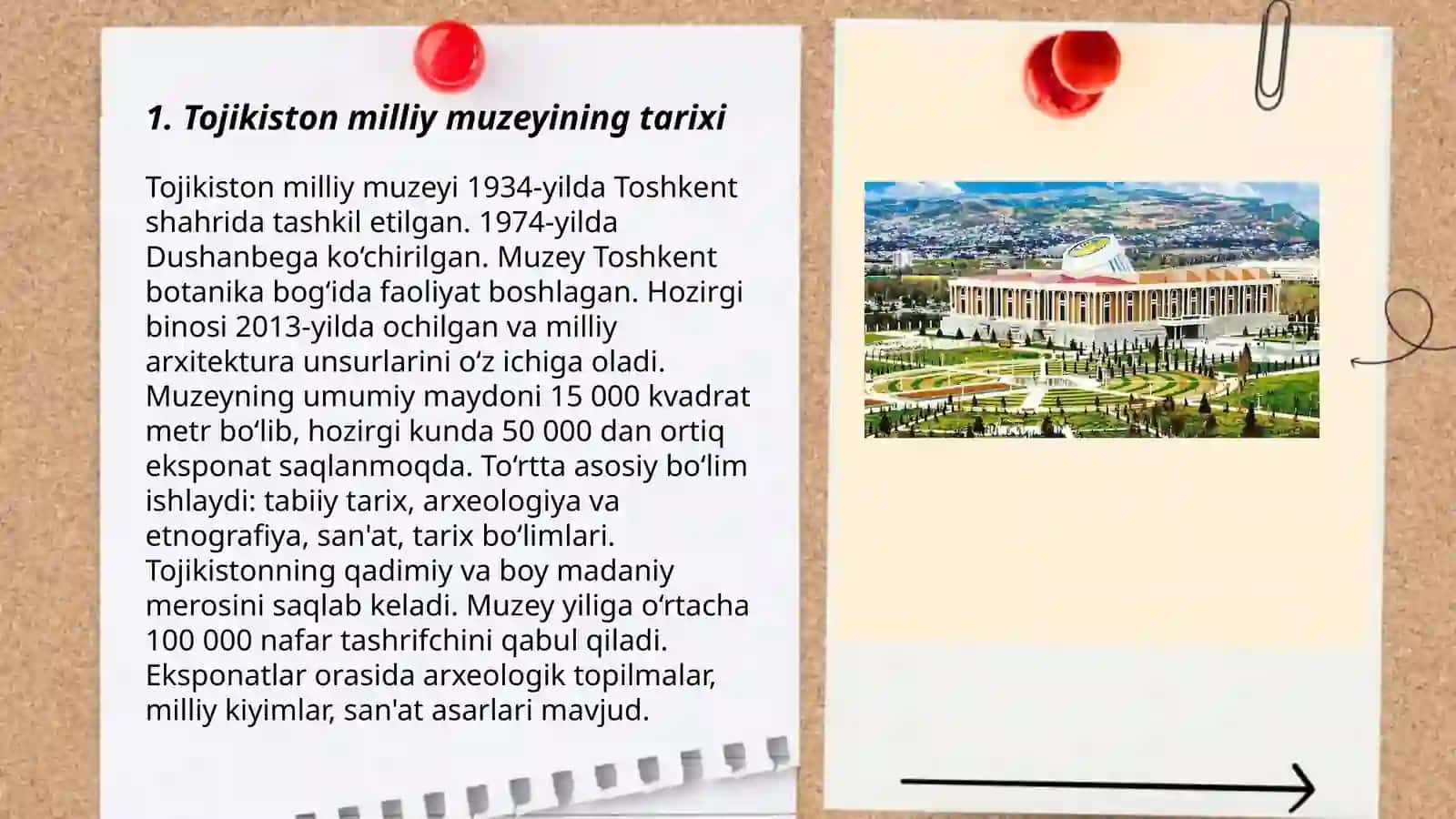 Tojikiston milliy muzeyi 3