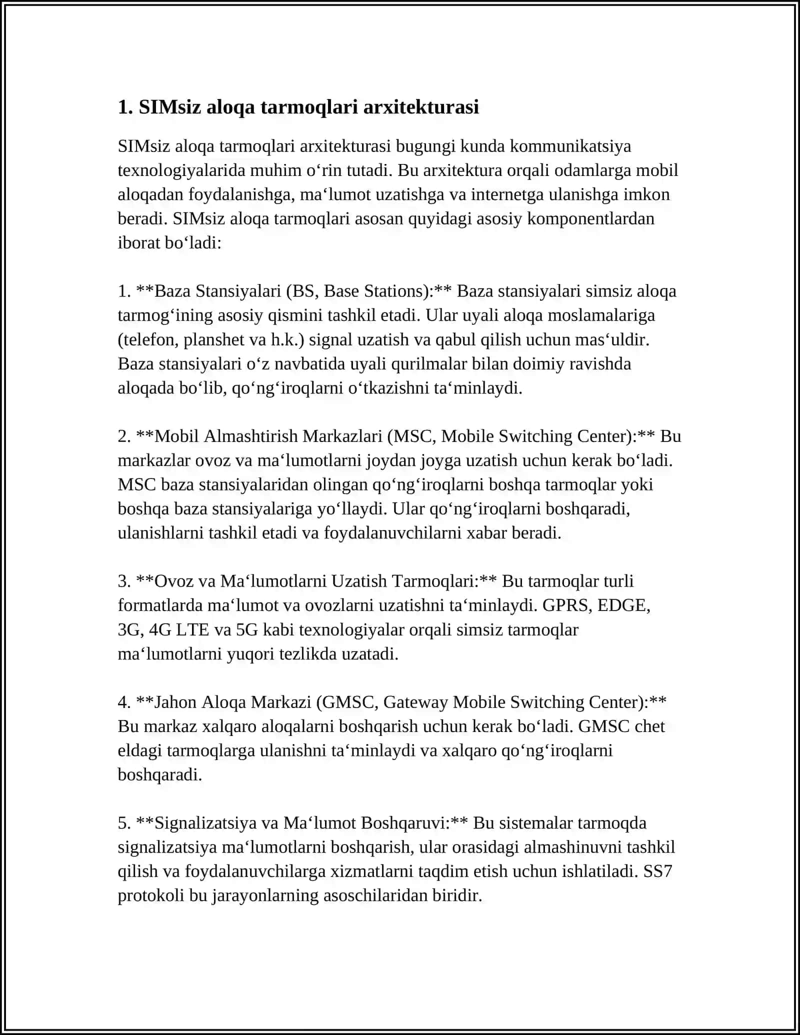 SIMSIZ ALOQA TARMOQLARI VA IP MANZILLAR 3