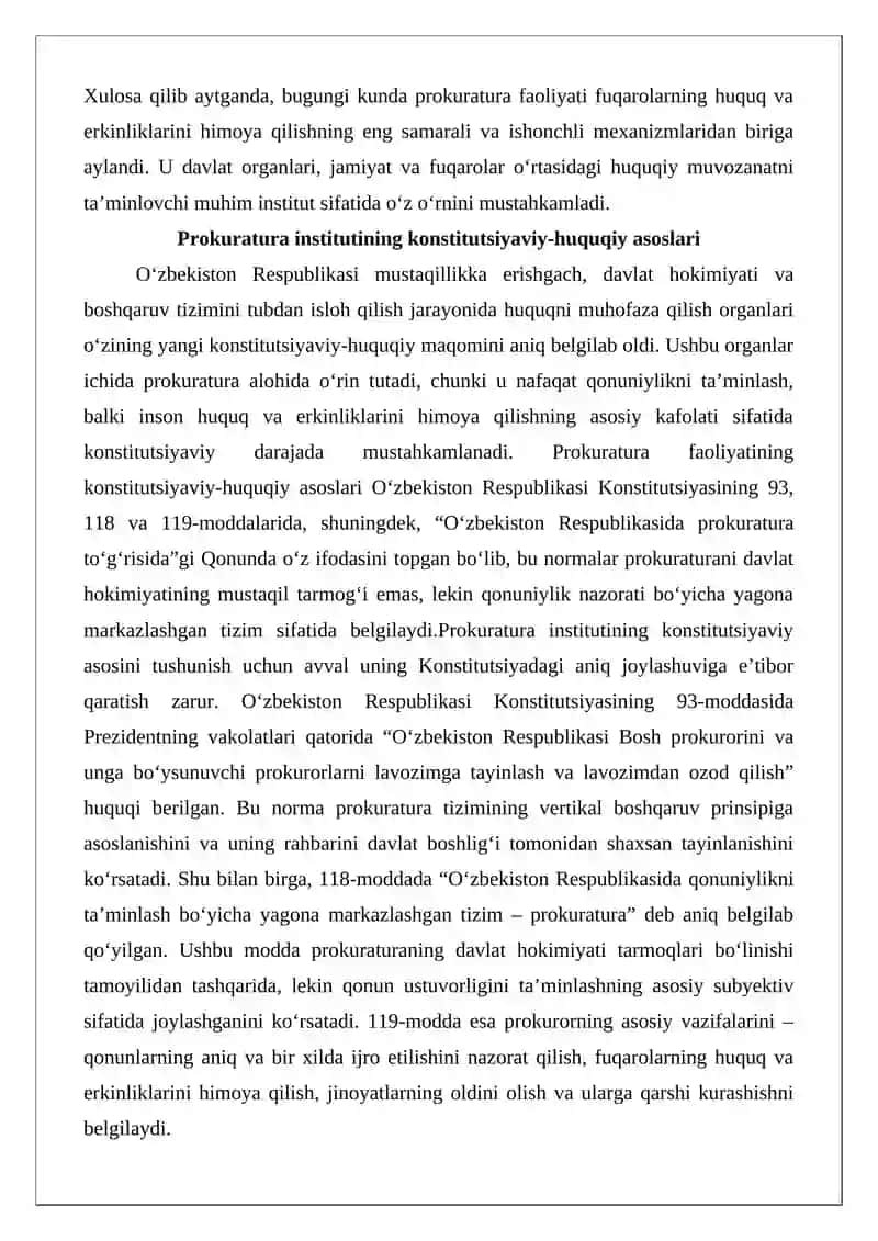 Fuqaroning huquq va erkinliklarini ta’minlash 3