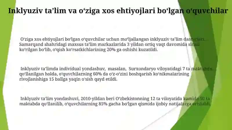 Bilimlarni o‘zlashtirish jarayonida bilimlarni oʻzlashtirish 3