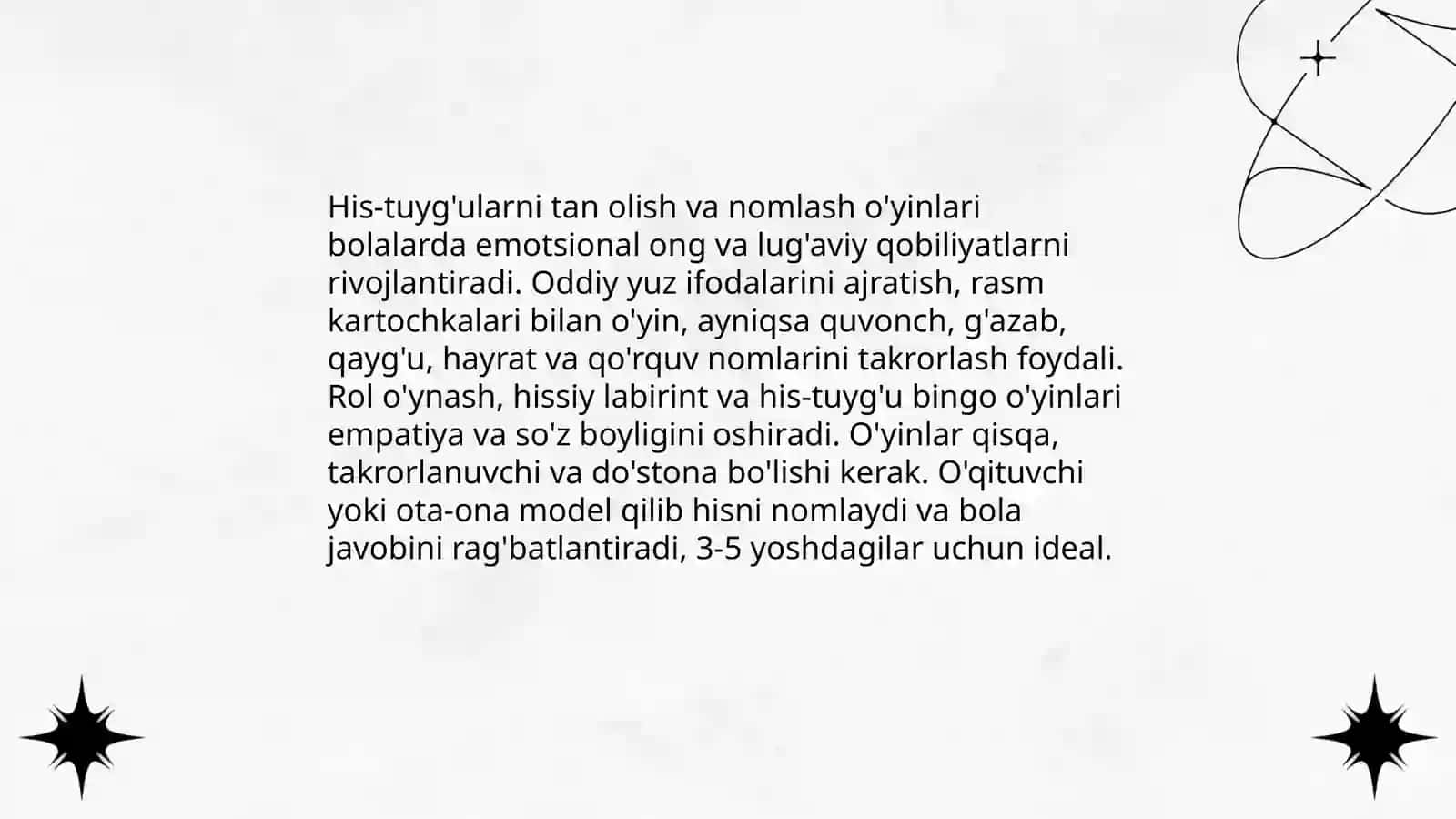 I’lk yoshdagi bolalar emotsional intellektini rivojlantirish metodlari 3