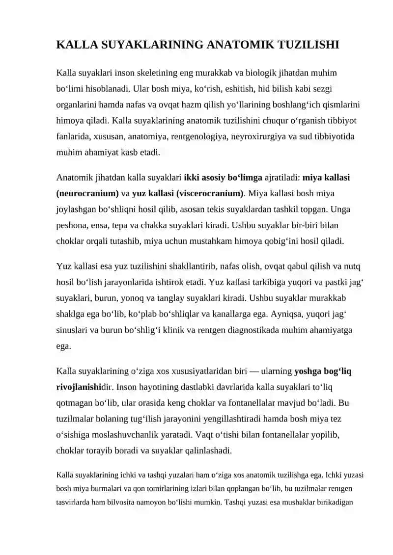 Kalla Suyaklarining Rentgenanatomiyasi: Yoshi va Jinsiy Tafovutlari 3