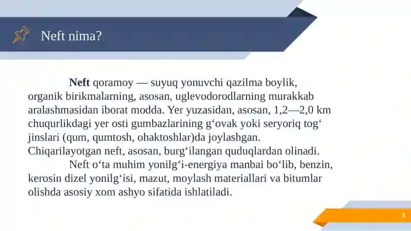 Neft maxsulotlarining unifikatsiyasi, o’zaro almashuvchanligi va o’zaro mos kelish muammolari 3