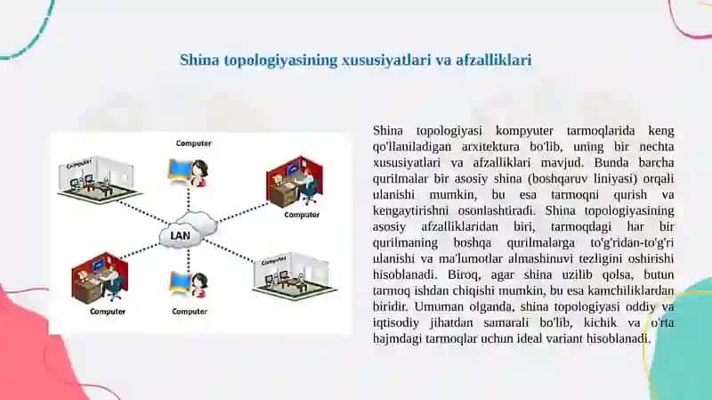 Tarmoq topologiyalari (shina.yulduz.Halqa)1 3