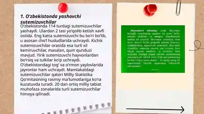 Oʻzbekistonda keng tarqalgan hayvonlar va oʻsimliklar 3