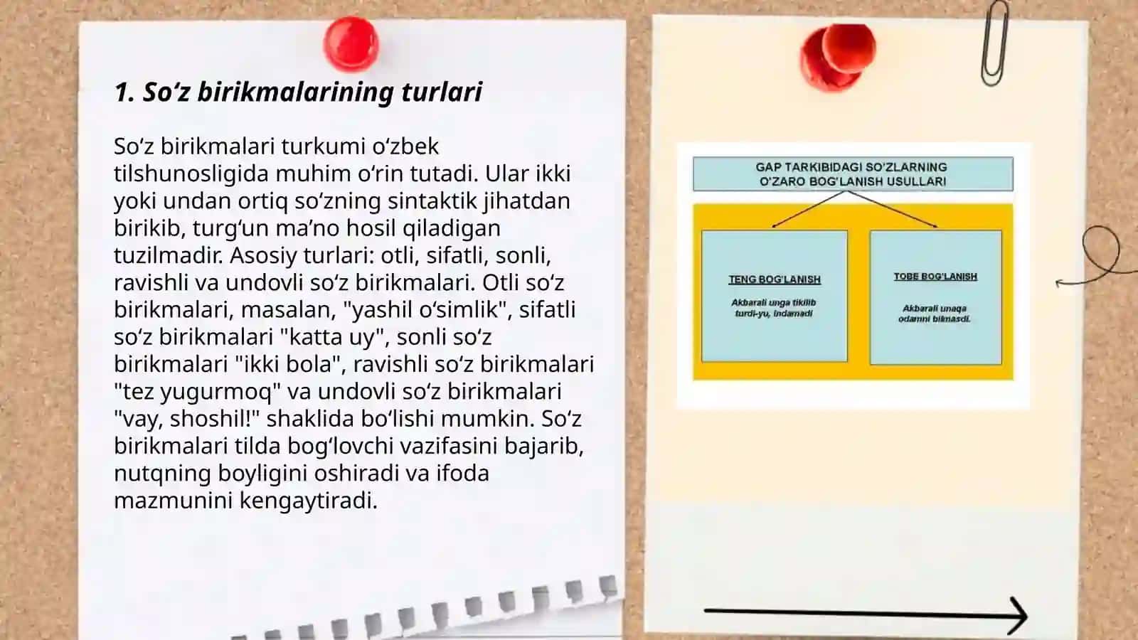 Soʻz birikmalarining turlari 3
