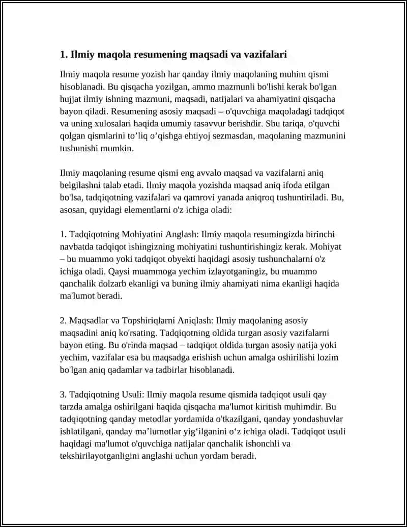 ILMIY MAQOLA RESUME YOZISH 3