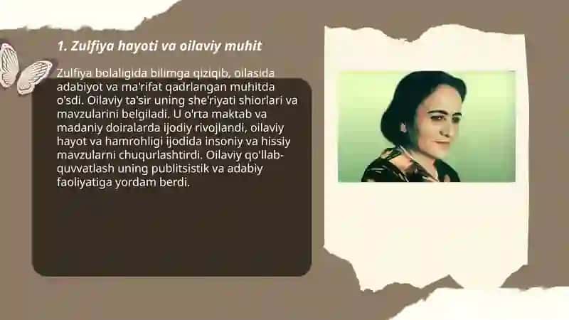 Zulfiya hayoti va ijodi 3